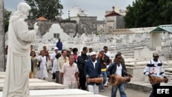 Cementerio. 