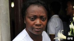 Berta Soler, líder de las Damas de Blanco.