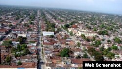 Vista aérea de Guantánamo